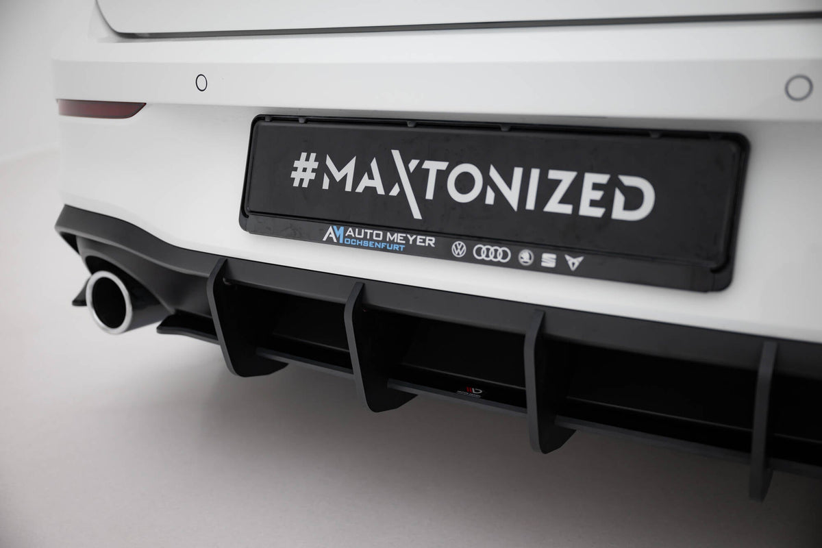 Maxton Design Racing Rear Diffuser Wrx MAXTON DESIGN RACING DURABILITY REAR DIFFUSER V.1 VOLKSWAGEN GOLF 8 GT ...