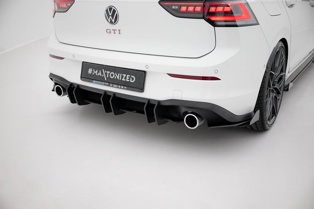 MAXTON DESIGN RACING DURABILITY REAR DIFFUSER V.2 VOLKSWAGEN GOLF 8 GTI