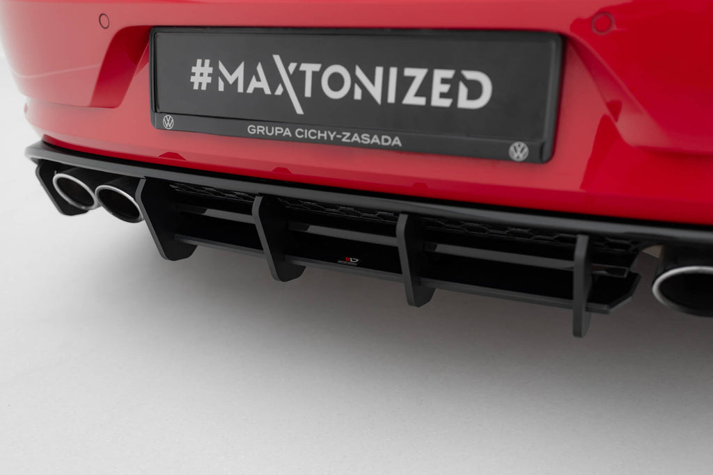 MAXTON DESIGN RACING DURABILITY REAR DIFFUSER VW GOLF 7 R FACELIFT