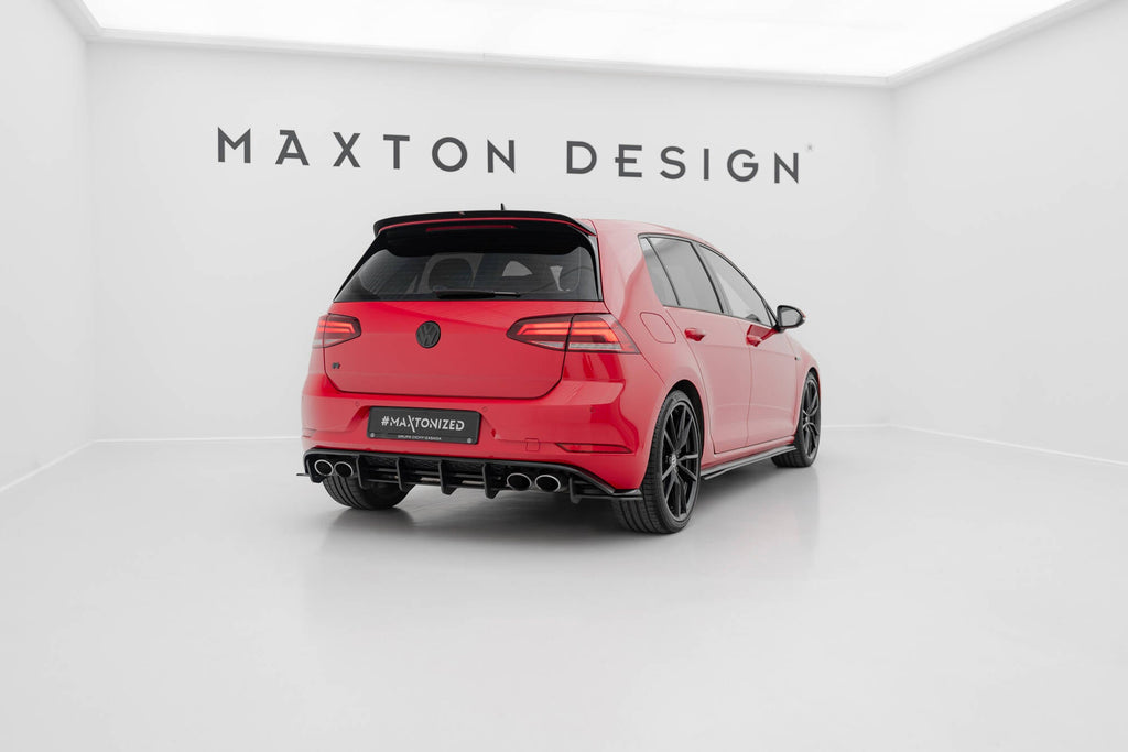 MAXTON DESIGN RACING DURABILITY REAR DIFFUSER VW GOLF 7 R FACELIFT