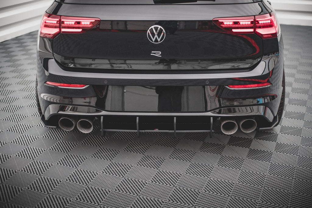 MAXTON DESIGN STREET PRO REAR DIFFUSER VOLKSWAGEN GOLF R MK8