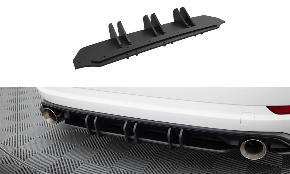 MAXTON DESIGN STREET PRO REAR DIFFUSER VOLKSWAGEN JETTA GLI MK7 – New ...