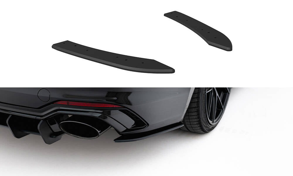 MAXTON DESIGN Street Pro Rear Side Splitters Audi RS5 Sportback F5