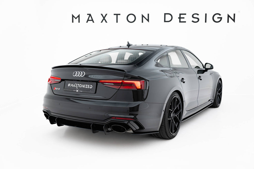 MAXTON DESIGN Street Pro Rear Side Splitters Audi RS5 Sportback F5
