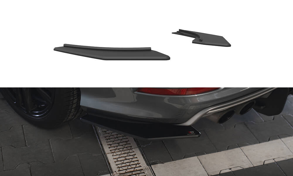 MAXTON DESIGN Street Pro Rear Side Splitters Audi S3 Sedan 8V