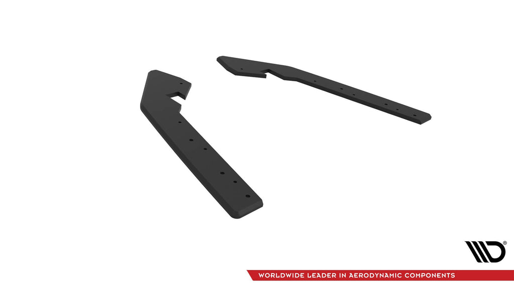 MAXTON DESIGN STREET PRO REAR SIDE SPLITTERS BMW 2 COUPE G42