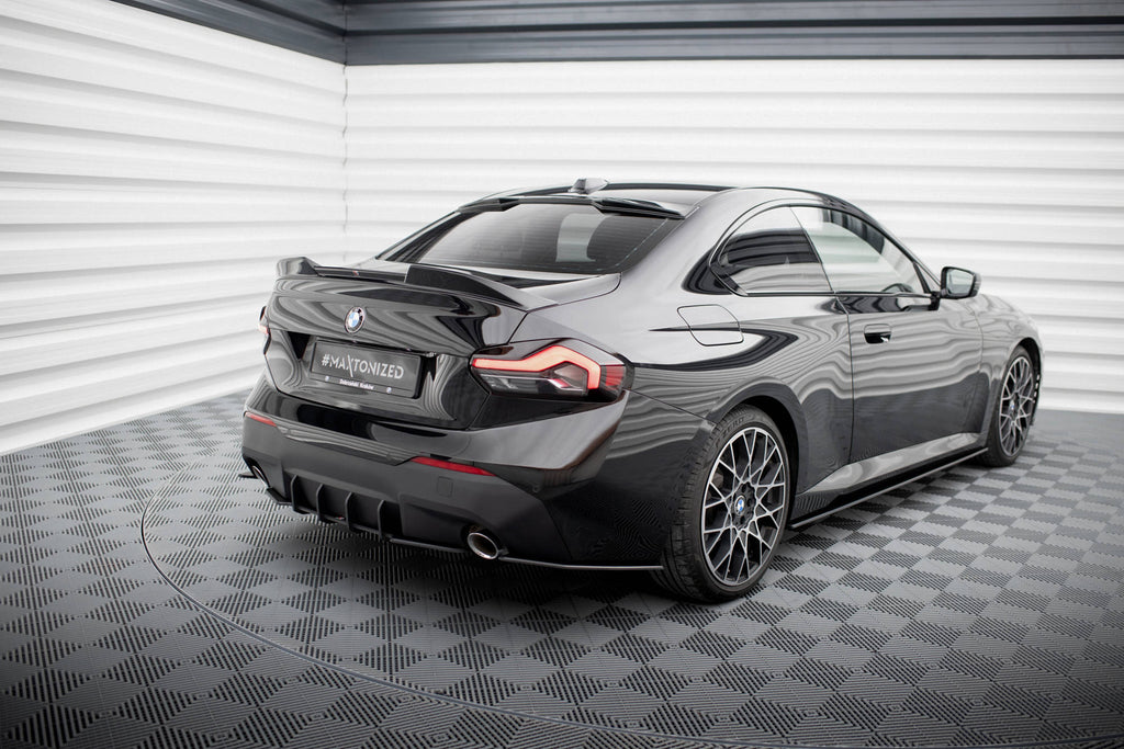 MAXTON DESIGN STREET PRO REAR SIDE SPLITTERS BMW 2 COUPE G42