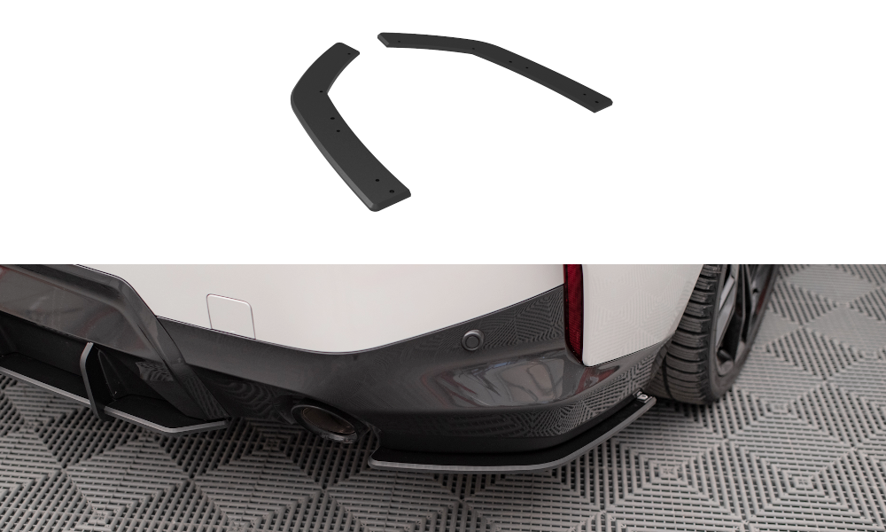 MAXTON DESIGN STREET PRO REAR SIDE SPLITTERS BMW 2 COUPE M-PACK G42