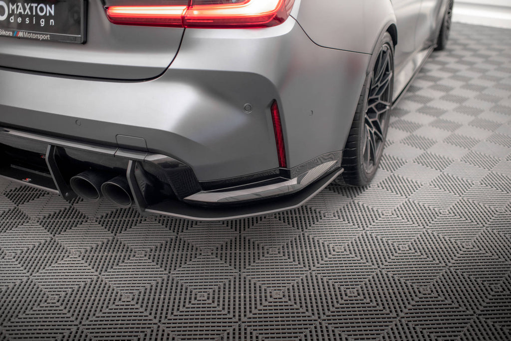 MAXTON DESIGN STREET PRO REAR SIDE SPLITTERS BMW M3 G80