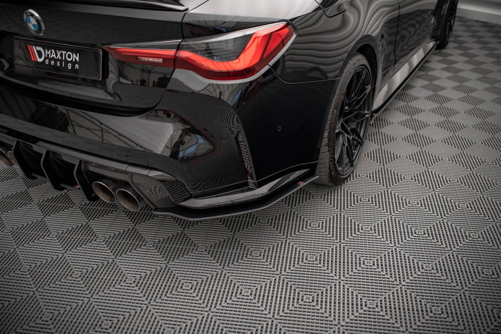 MAXTON DESIGN STREET PRO REAR SIDE SPLITTERS BMW M4 G82