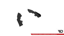 Load image into Gallery viewer, MAXTON DESIGN STREET PRO REAR SIDE SPLITTERS + FLAPS AUDI RS3 SEDAN 8V FACELIFT