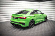 Load image into Gallery viewer, MAXTON DESIGN STREET PRO REAR SIDE SPLITTERS + FLAPS AUDI RS3 SEDAN 8Y