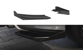 MAXTON DESIGN Street Pro Rear Side Splitters + Flaps Audi S3 Sedan 8V