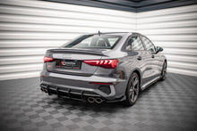 Load image into Gallery viewer, MAXTON DESIGN STREET PRO REAR SIDE SPLITTERS + FLAPS AUDI S3 SEDAN 8Y