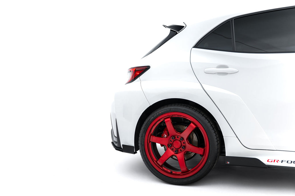MAXTON DESIGN Street Pro Rear Side Splitters + Flaps Toyota GR Corolla Mk12
