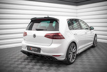 Load image into Gallery viewer, MAXTON DESIGN STREET PRO REAR SIDE SPLITTERS + FLAPS VOLKSWAGEN GOLF R MK7