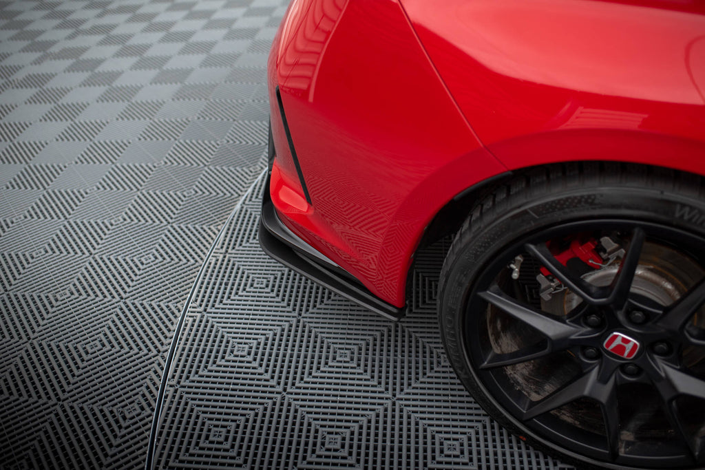 MAXTON DESIGN STREET PRO REAR SIDE SPLITTERS HONDA CIVIC TYPE-R MK 11