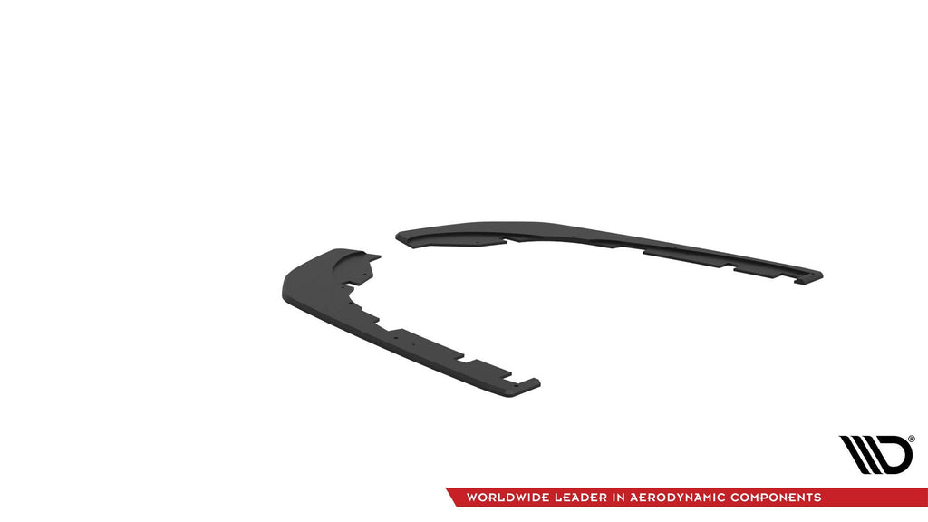 MAXTON DESIGN Street Pro Rear Side Splitters Kia Stinger GT / GT-Line Mk1