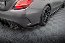 Load image into Gallery viewer, MAXTON DESIGN Street Pro Rear Side Splitters Mercedes-AMG C63 Sedan / Estate W205 Facelift
