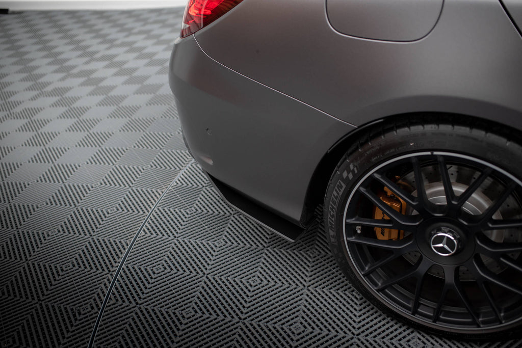 MAXTON DESIGN Street Pro Rear Side Splitters Mercedes-AMG C63 Sedan / Estate W205 Facelift