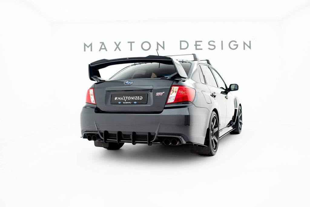 MAXTON DESIGN Street Pro Rear Side Splitters Subaru Impreza WRX STI Mk3 Facelift