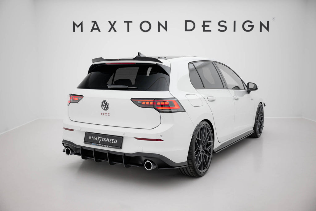 MAXTON DESIGN RACING DURABILITY REAR SIDE SPLITTERS VOLKSWAGEN GOLF 8 GTI
