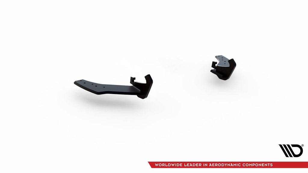 MAXTON DESIGN RACING DURABILITY REAR SIDE SPLITTERS VW GOLF 7 R FACELIFT