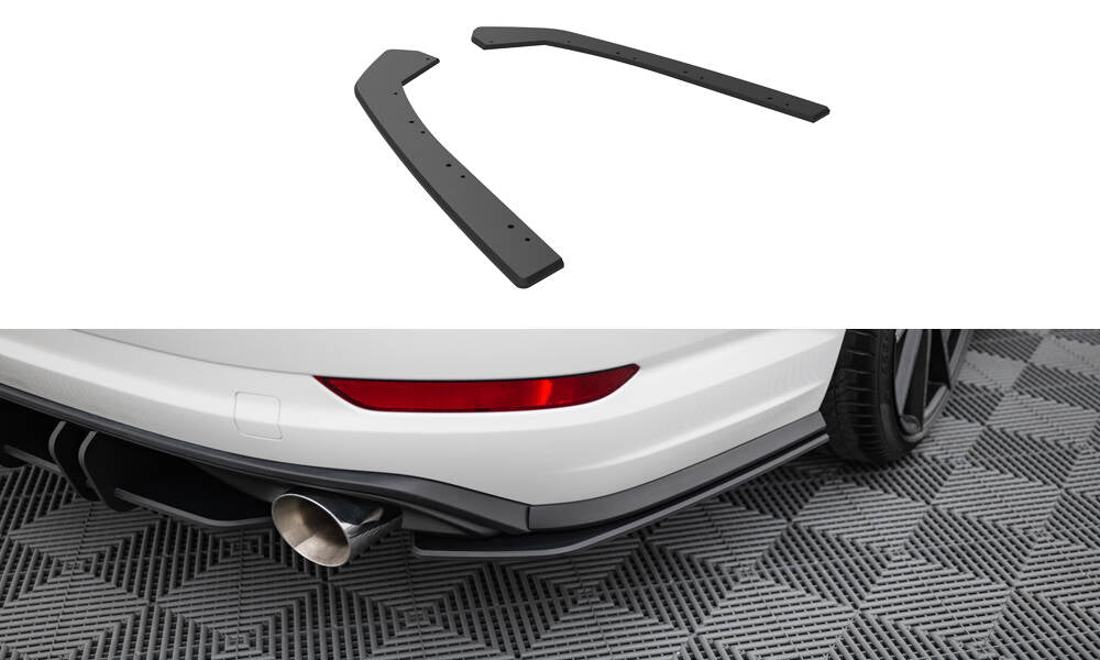 MAXTON DESIGN STREET PRO REAR SIDE SPLITTERS VOLKSWAGEN JETTA GLI MK7