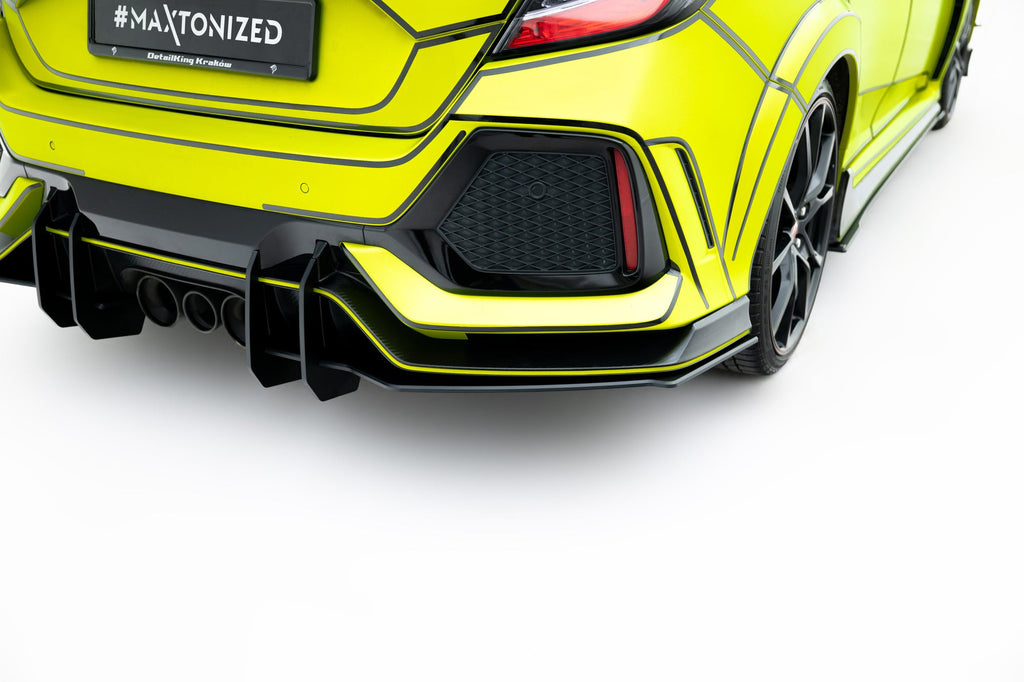 MAXTON DESIGN Street Pro Rear Valance V.2 Honda Civic Type R Mk10