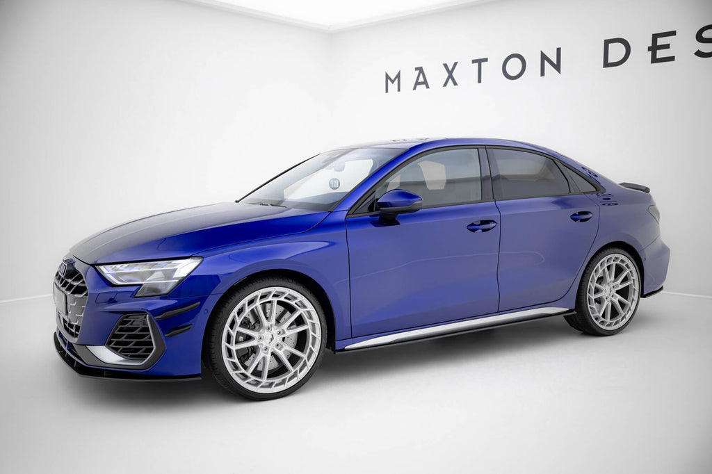 MAXTON DESIGN Street Pro Side Skirts Diffusers Audi A3 S-Line Sedan / S3 Sedan 8Y Facelift