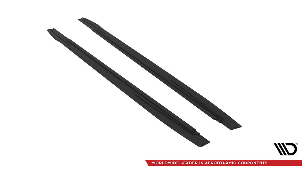 MAXTON DESIGN STREET PRO SIDE SKIRTS DIFFUSERS AUDI S3 / A3 S-LINE 8Y