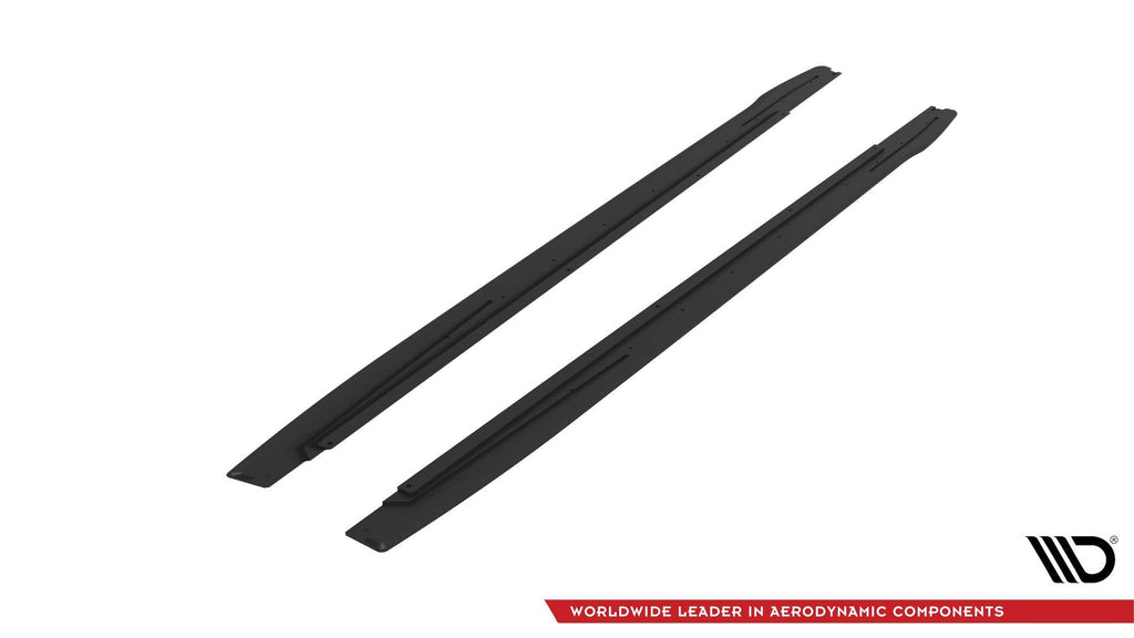 MAXTON DESIGN STREET PRO SIDE SKIRTS DIFFUSERS AUDI S3 / A3 S-LINE 8Y