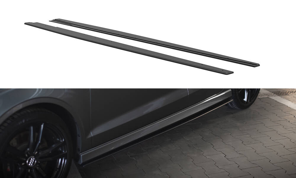 MAXTON DESIGN Street Pro Side Skirts Diffusers Audi S3 / A3 S-Line Sedan 8V