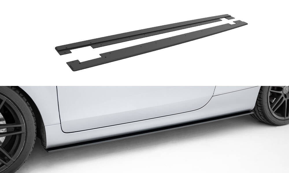 MAXTON DESIGN Street Pro Side Skirts Diffusers Audi TT S / TT S-Line 8J Facelift