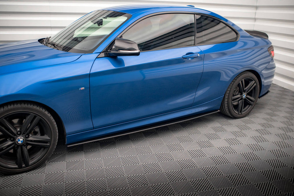 MAXTON DESIGN STREET PRO SIDE SKIRTS DIFFUSERS BMW 2 M-PACK F22