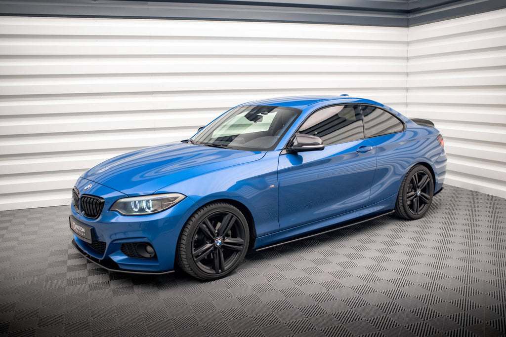 MAXTON DESIGN STREET PRO SIDE SKIRTS DIFFUSERS BMW 2 M-PACK F22