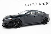 Load image into Gallery viewer, MAXTON DESIGN Street Pro Side Skirts Diffusers + Flaps Audi RS5 Sportback F5
