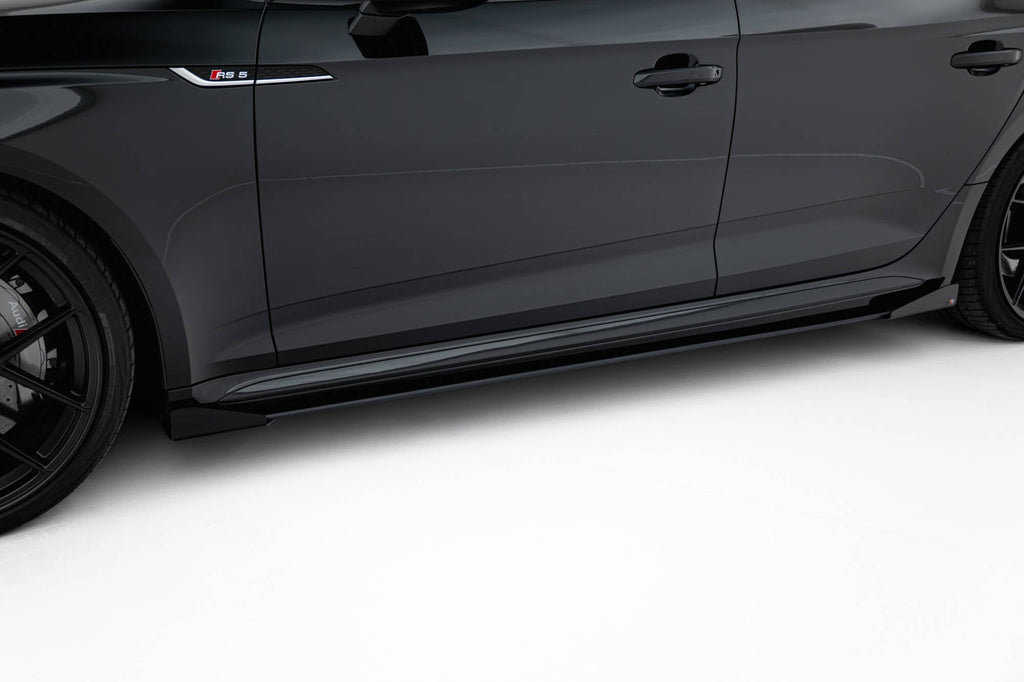 MAXTON DESIGN Street Pro Side Skirts Diffusers + Flaps Audi RS5 Sportback F5
