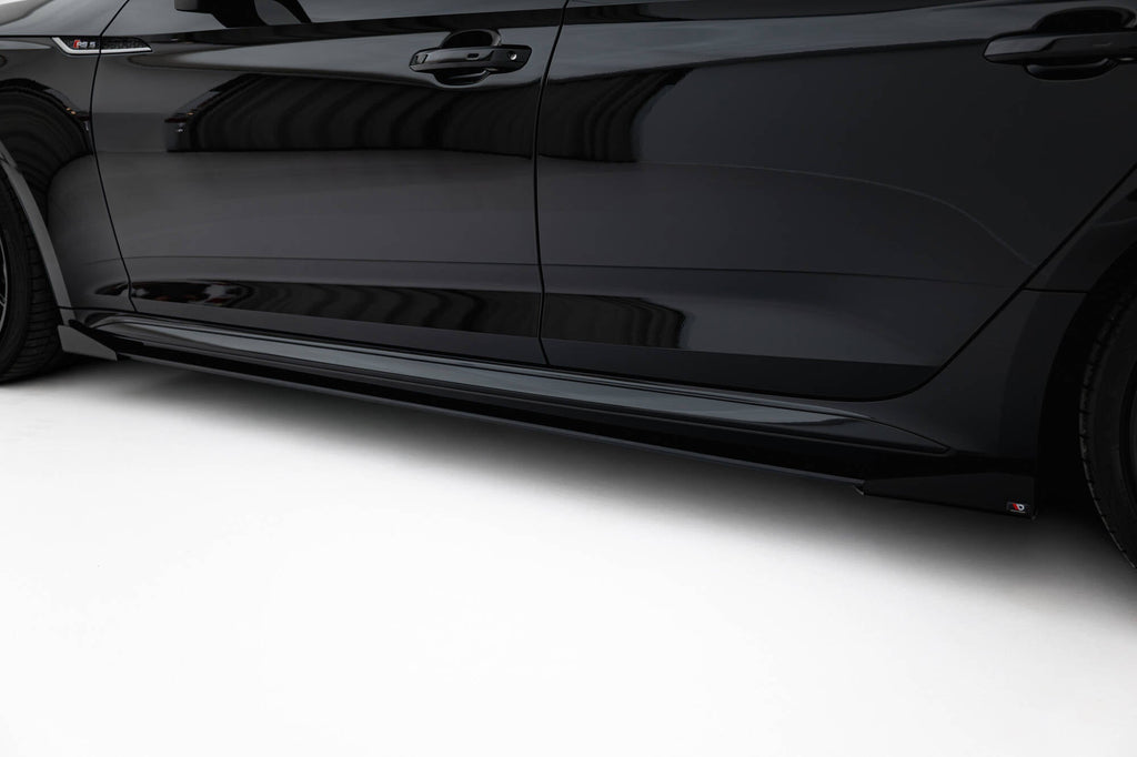 MAXTON DESIGN Street Pro Side Skirts Diffusers + Flaps Audi RS5 Sportback F5