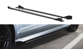 MAXTON DESIGN Street Pro Side Skirts Diffusers + Flaps Audi S3 / A3 S-Line Sedan 8V