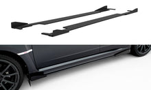 Load image into Gallery viewer, MAXTON DESIGN Street Pro Side Skirts Diffusers + Flaps Subaru Impreza WRX STI Mk3 Facelift