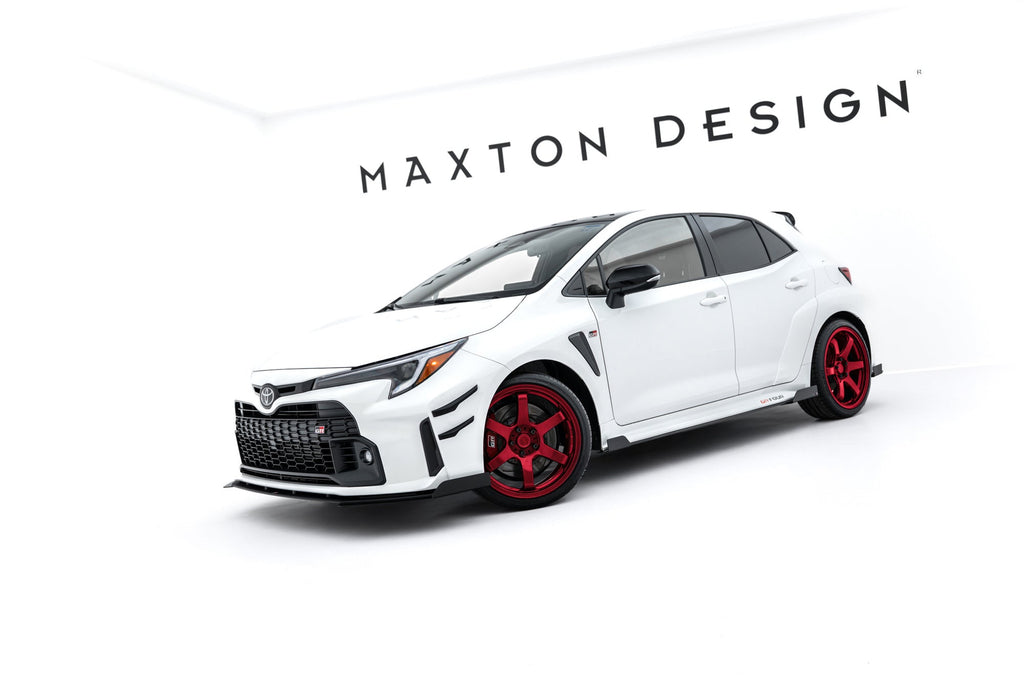 MAXTON DESIGN Street Pro Side Skirts Diffusers + Flaps Toyota GR Corolla Mk12