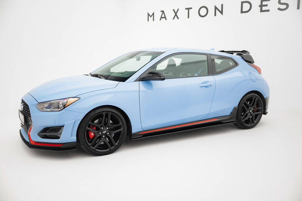 MAXTON DESIGN Street Pro Side Skirts Diffusers Hyundai Veloster N Mk2
