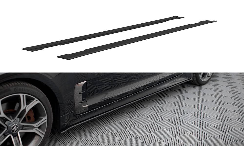 MAXTON DESIGN STREET PRO SIDE SKIRTS DIFFUSERS KIA STINGER GT-LINE MK1