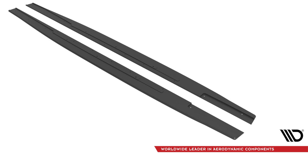 MAXTON DESIGN Street Pro Side Skirts Diffusers Lexus GS F Mk4 Facelift