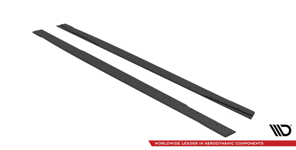 MAXTON DESIGN Street Pro Side Skirts Diffusers Mercedes A35 AMG / AMG-Line Aero Pack W177