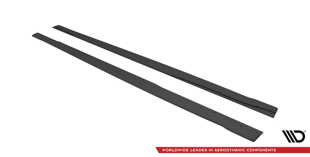 MAXTON DESIGN Street Pro Side Skirts Diffusers Mercedes A35 AMG / AMG-Line Aero Pack W177
