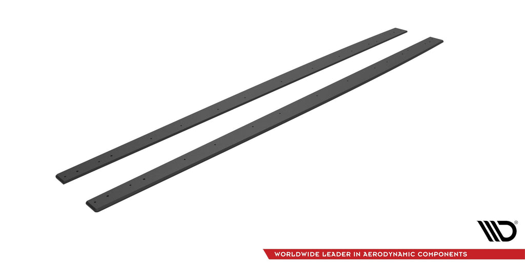 MAXTON DESIGN Street Pro Side Skirts Diffusers Mercedes-AMG C63 Sedan / Estate W205 Facelift
