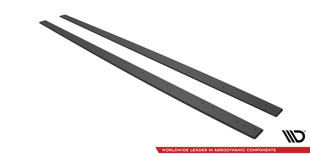 MAXTON DESIGN Street Pro Side Skirts Diffusers Mercedes-AMG C63 Sedan / Estate W205 Facelift
