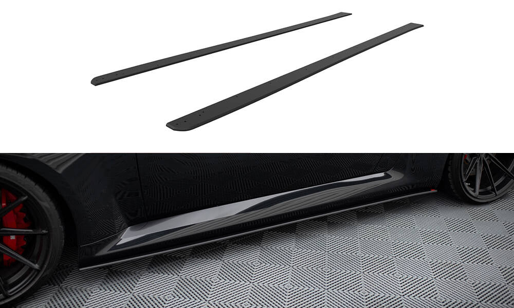 MAXTON DESIGN STREET PRO SIDE SKIRTS DIFFUSERS V.1 BMW M2 G87